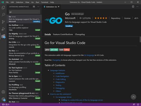 Upon importing a new module and downloading dependencies using either go -get or go mod tidy , Quite often <b>VSCode</b> 's IntelliSense would not code complete or code suggest for the newly added module/ library. . Vscode golang import autocomplete